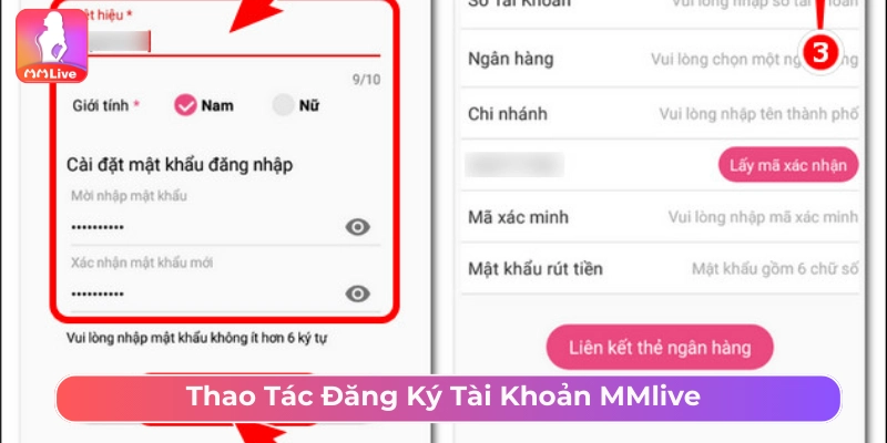 MMlive ✅ App Livetream Gái Xinh Show Hàng Hot Nhất 2025 Điền đầy đủ dữ liệu được yêu cầu vào ô trống