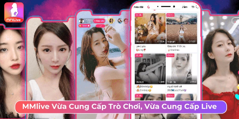 MMlive ✅ App Livetream Gái Xinh Show Hàng Hot Nhất 2025 MMlive mang đến cơ hội giải trí hấp dẫn qua game tiền thật và live 24/7