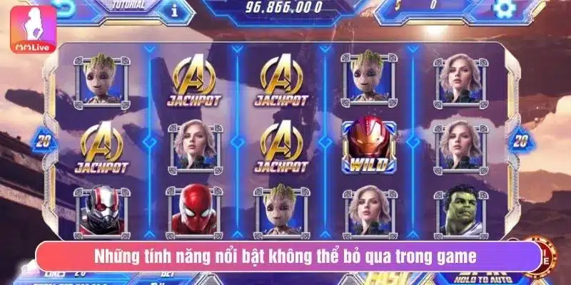 Những tính năng nổi bật không thể bỏ qua trong Avengers