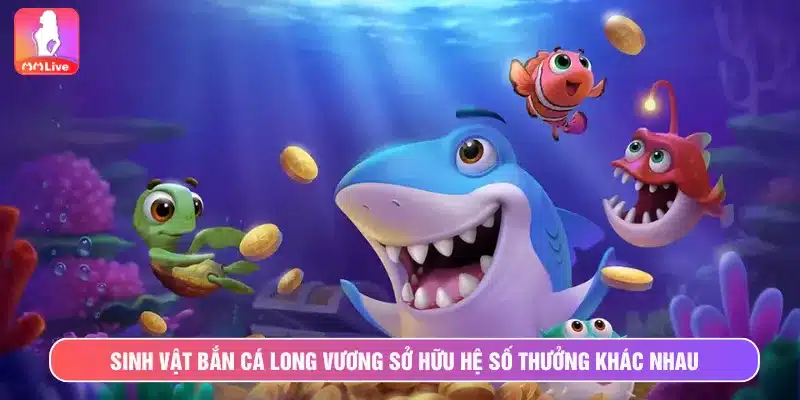 Bắn Cá Long Vương: Săn Kho Báu Đại Dương Kịch Tính 2025 Hiểu rõ từng đặc điểm sinh vật nâng cao hiệu quả