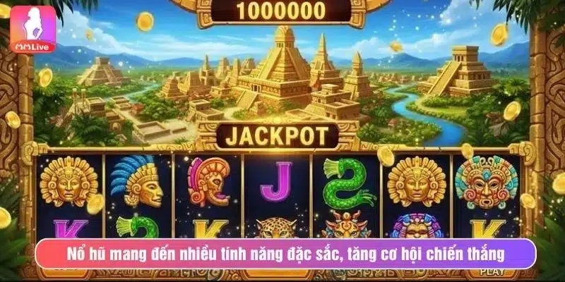 Nổ Hũ Thành Phố Vàng Maya - Khám Phá Kho Báu Huyền Thoại Nổ hũ mang đến nhiều tính năng đặc sắc, tăng cơ hội chiến thắng