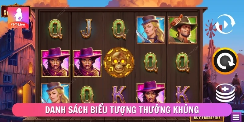 Quyết Chiến Tiền Thưởng – Cơ Hội Nhân Thưởng Không Giới Hạn Danh sách biểu tượng thưởng khủng