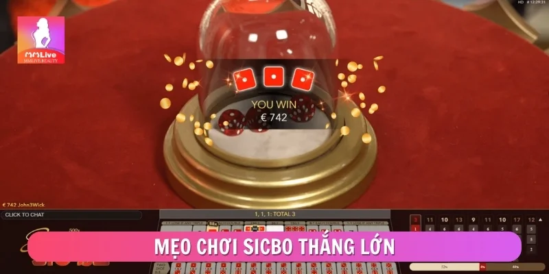 Mẹo chơi Sicbo thắng lớn